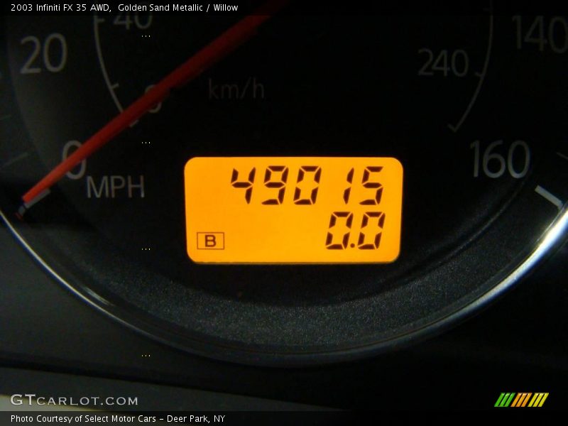 Golden Sand Metallic / Willow 2003 Infiniti FX 35 AWD