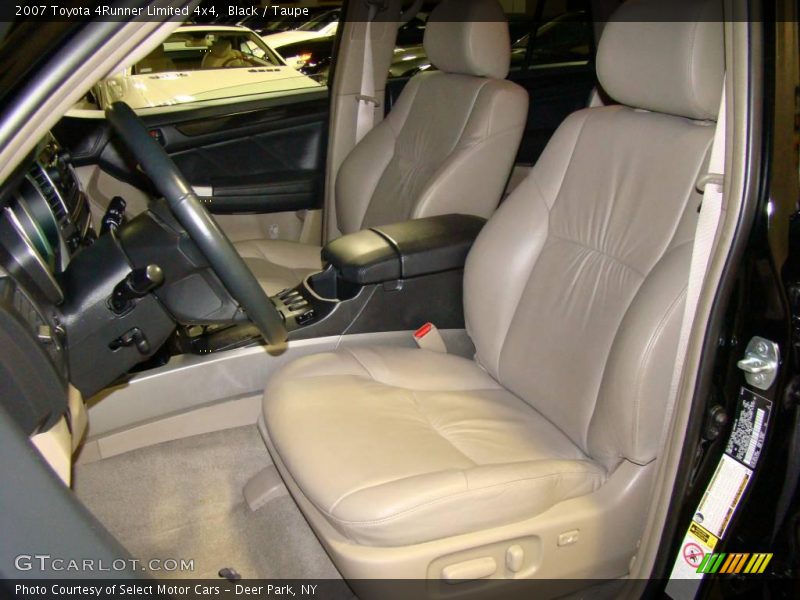 Black / Taupe 2007 Toyota 4Runner Limited 4x4