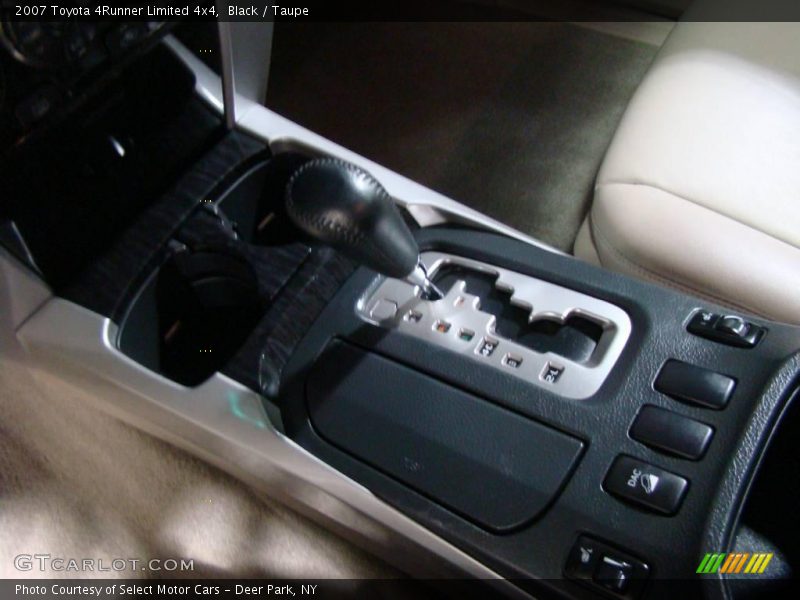 Black / Taupe 2007 Toyota 4Runner Limited 4x4