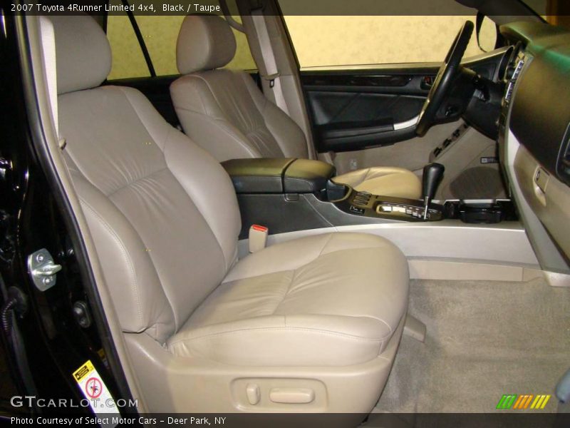 Black / Taupe 2007 Toyota 4Runner Limited 4x4