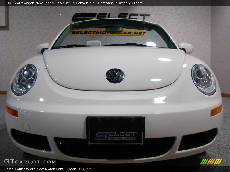 Campanella White / Cream 2007 Volkswagen New Beetle Triple White Convertible