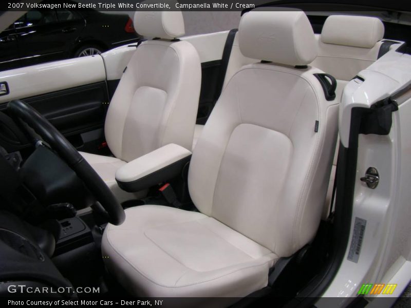 Campanella White / Cream 2007 Volkswagen New Beetle Triple White Convertible