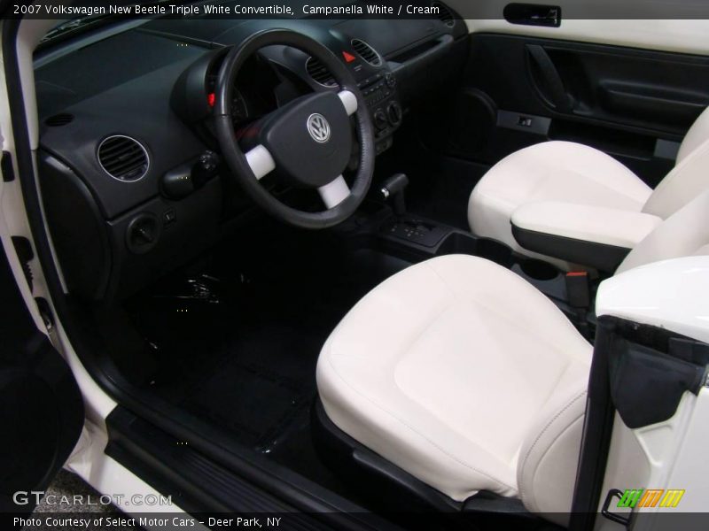 Campanella White / Cream 2007 Volkswagen New Beetle Triple White Convertible