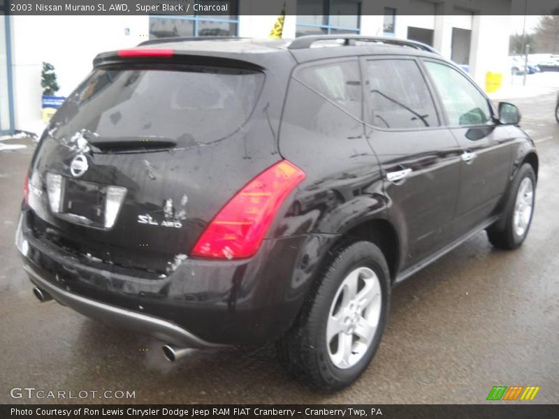 Super Black / Charcoal 2003 Nissan Murano SL AWD