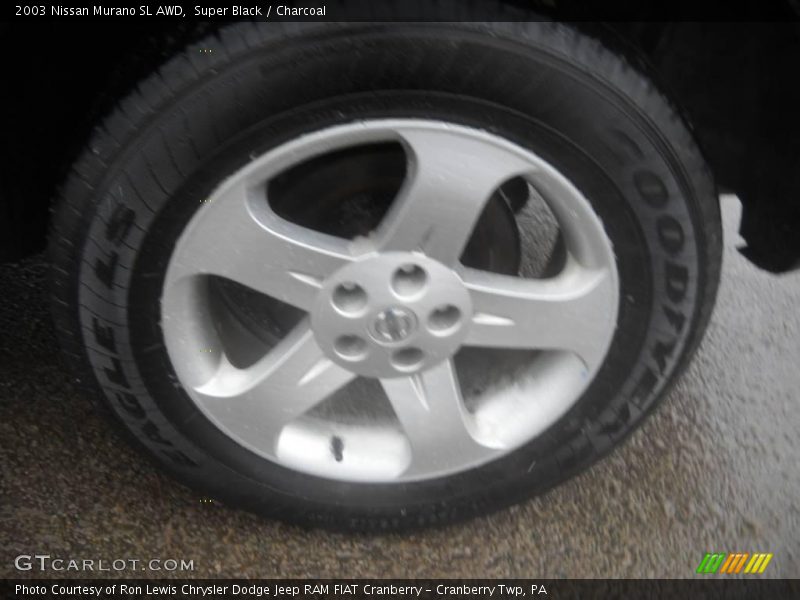 Super Black / Charcoal 2003 Nissan Murano SL AWD