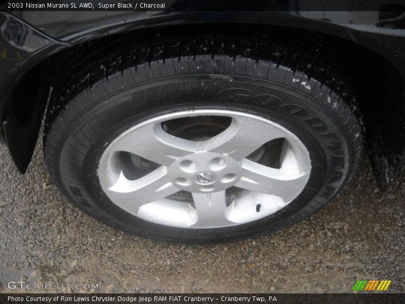 Super Black / Charcoal 2003 Nissan Murano SL AWD