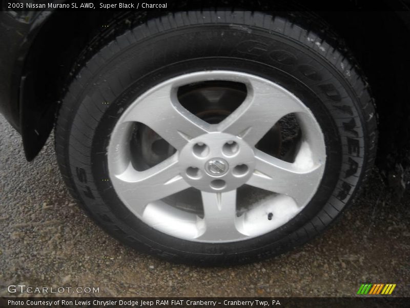 Super Black / Charcoal 2003 Nissan Murano SL AWD