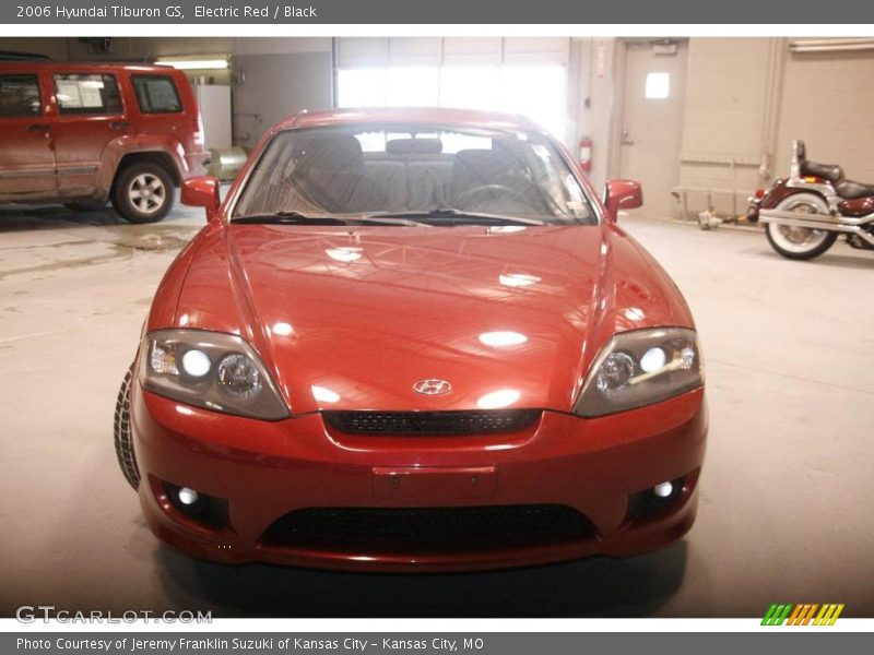 Electric Red / Black 2006 Hyundai Tiburon GS