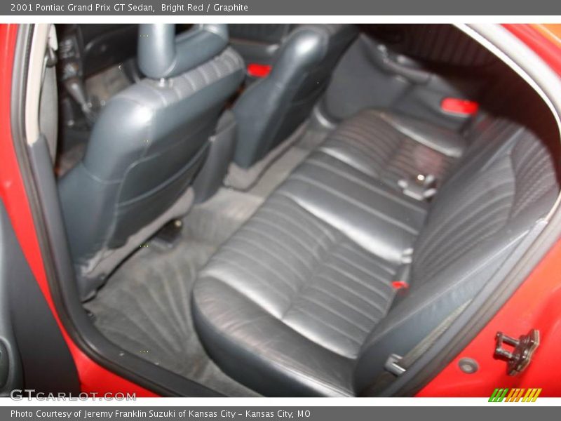 Bright Red / Graphite 2001 Pontiac Grand Prix GT Sedan