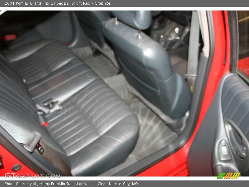 Bright Red / Graphite 2001 Pontiac Grand Prix GT Sedan