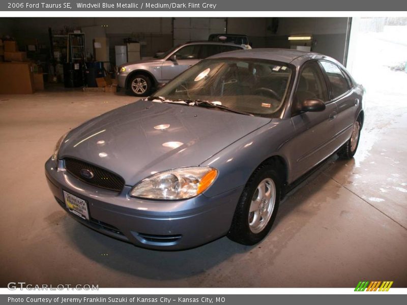 Windveil Blue Metallic / Medium/Dark Flint Grey 2006 Ford Taurus SE