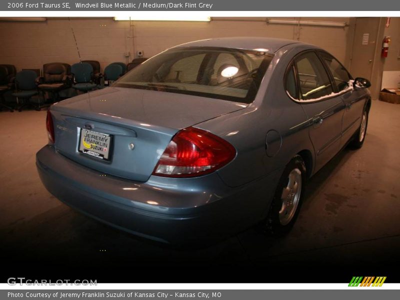 Windveil Blue Metallic / Medium/Dark Flint Grey 2006 Ford Taurus SE