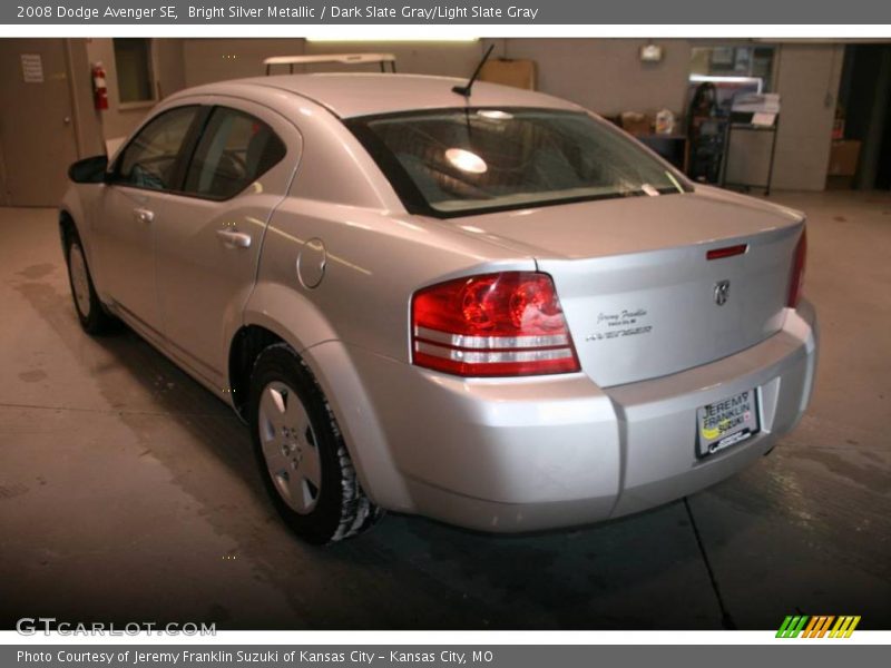 Bright Silver Metallic / Dark Slate Gray/Light Slate Gray 2008 Dodge Avenger SE