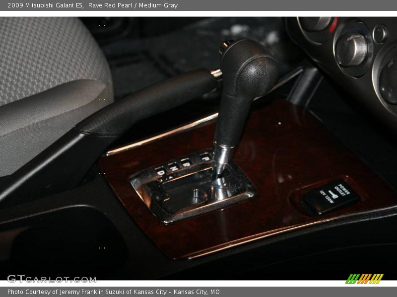 Rave Red Pearl / Medium Gray 2009 Mitsubishi Galant ES