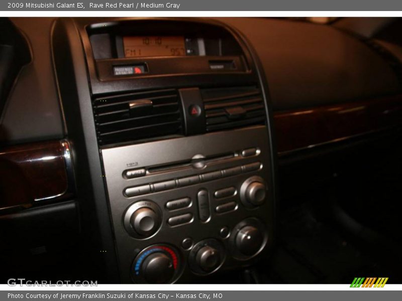 Rave Red Pearl / Medium Gray 2009 Mitsubishi Galant ES