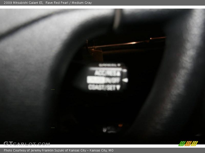 Rave Red Pearl / Medium Gray 2009 Mitsubishi Galant ES