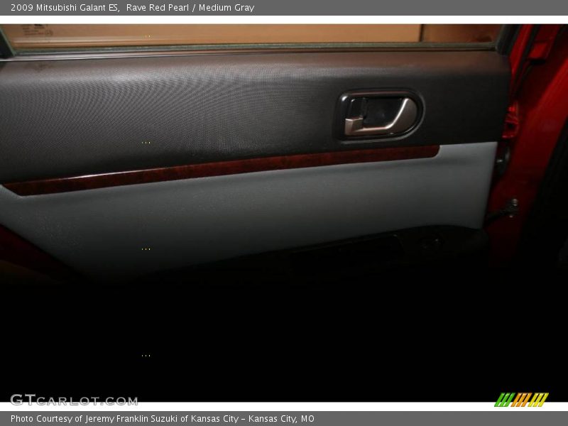 Rave Red Pearl / Medium Gray 2009 Mitsubishi Galant ES