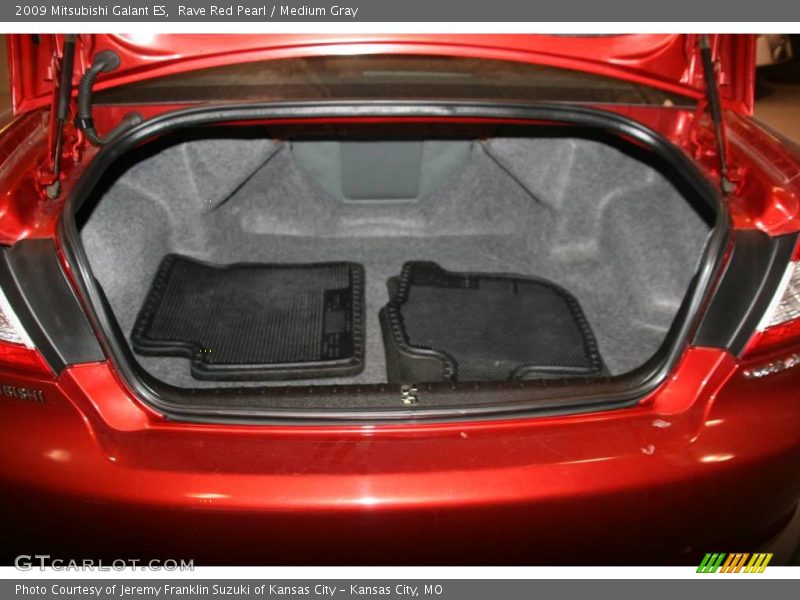 Rave Red Pearl / Medium Gray 2009 Mitsubishi Galant ES