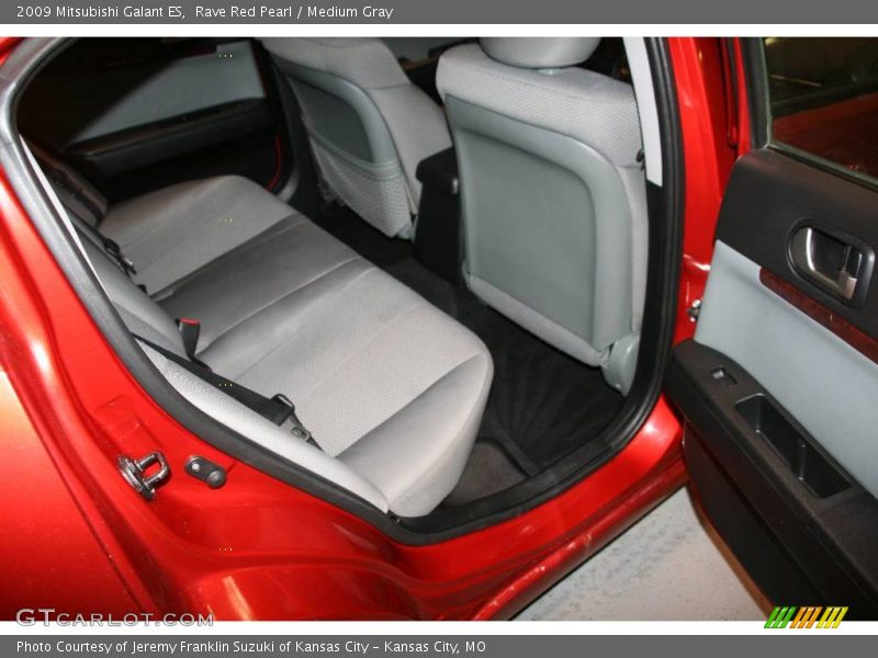 Rave Red Pearl / Medium Gray 2009 Mitsubishi Galant ES