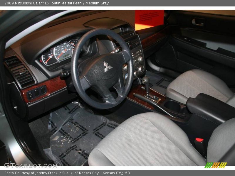 Satin Meisai Pearl / Medium Gray 2009 Mitsubishi Galant ES