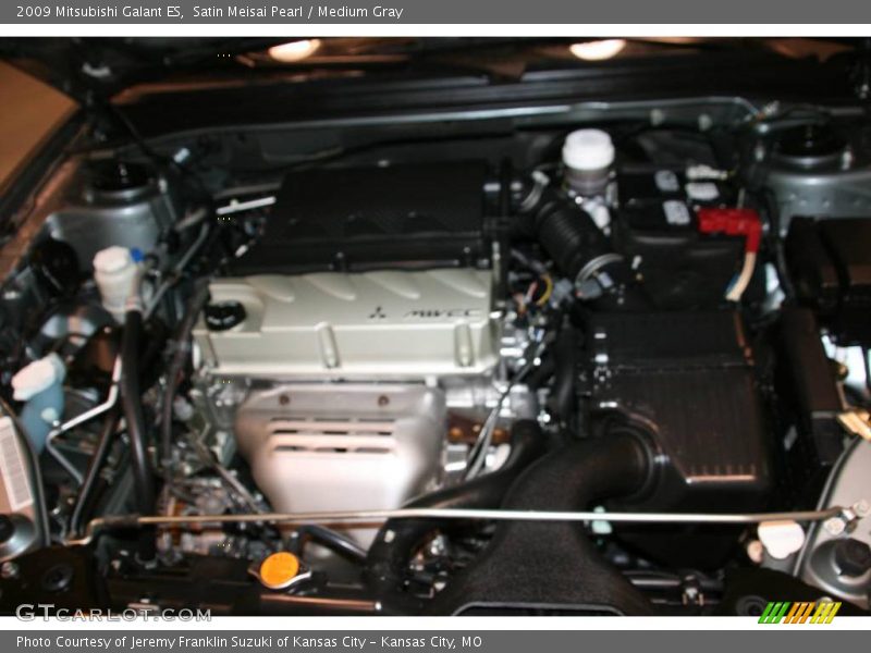 Satin Meisai Pearl / Medium Gray 2009 Mitsubishi Galant ES