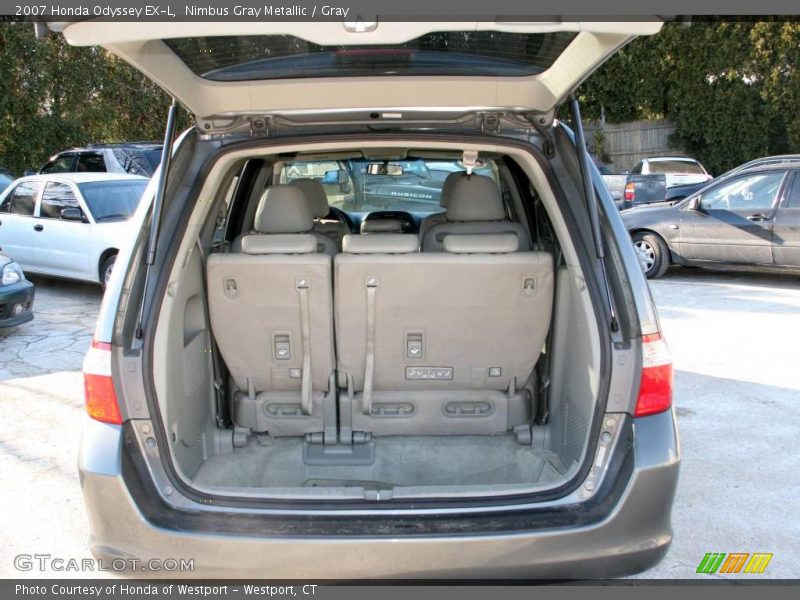 Nimbus Gray Metallic / Gray 2007 Honda Odyssey EX-L