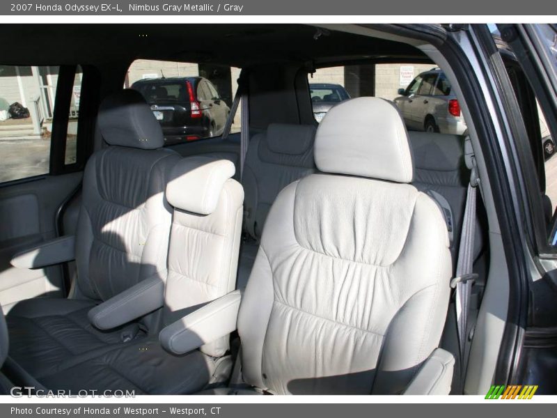 Nimbus Gray Metallic / Gray 2007 Honda Odyssey EX-L