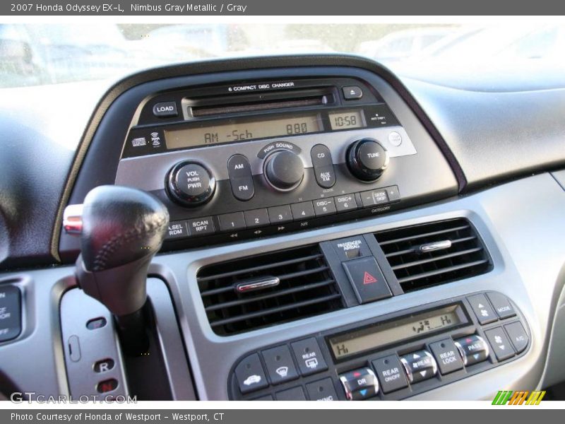 Nimbus Gray Metallic / Gray 2007 Honda Odyssey EX-L