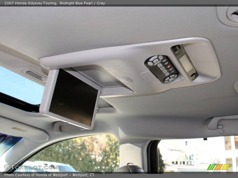 Midnight Blue Pearl / Gray 2007 Honda Odyssey Touring
