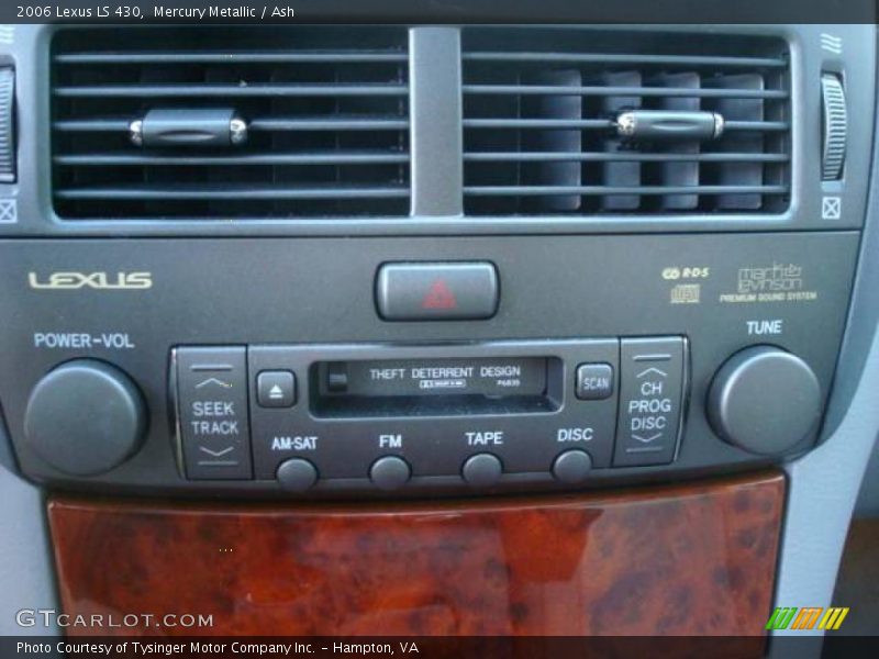 Mercury Metallic / Ash 2006 Lexus LS 430