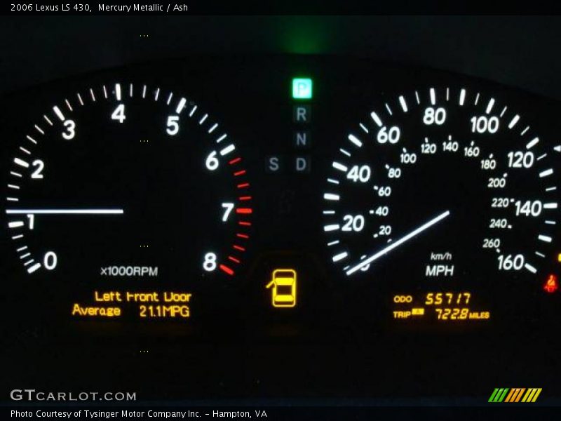 Mercury Metallic / Ash 2006 Lexus LS 430