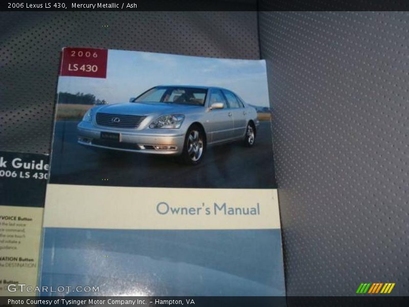 Mercury Metallic / Ash 2006 Lexus LS 430