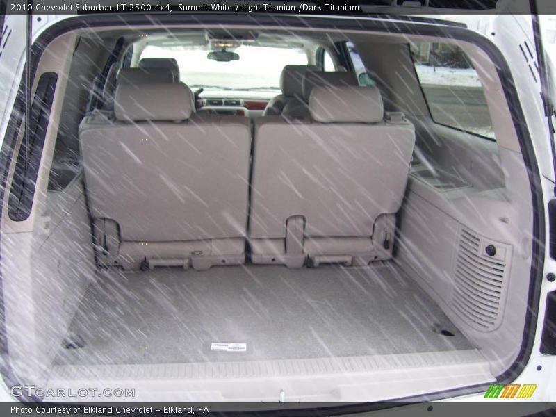 Summit White / Light Titanium/Dark Titanium 2010 Chevrolet Suburban LT 2500 4x4