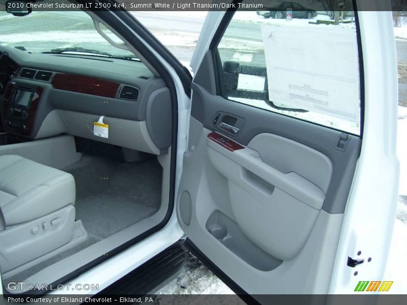 Summit White / Light Titanium/Dark Titanium 2010 Chevrolet Suburban LT 2500 4x4