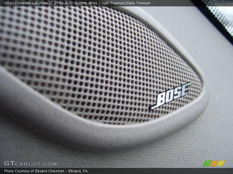 Summit White / Light Titanium/Dark Titanium 2010 Chevrolet Suburban LT 2500 4x4