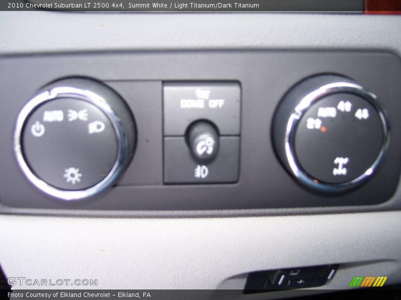 Summit White / Light Titanium/Dark Titanium 2010 Chevrolet Suburban LT 2500 4x4