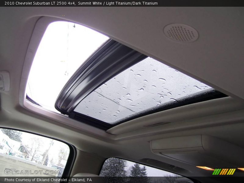 Summit White / Light Titanium/Dark Titanium 2010 Chevrolet Suburban LT 2500 4x4