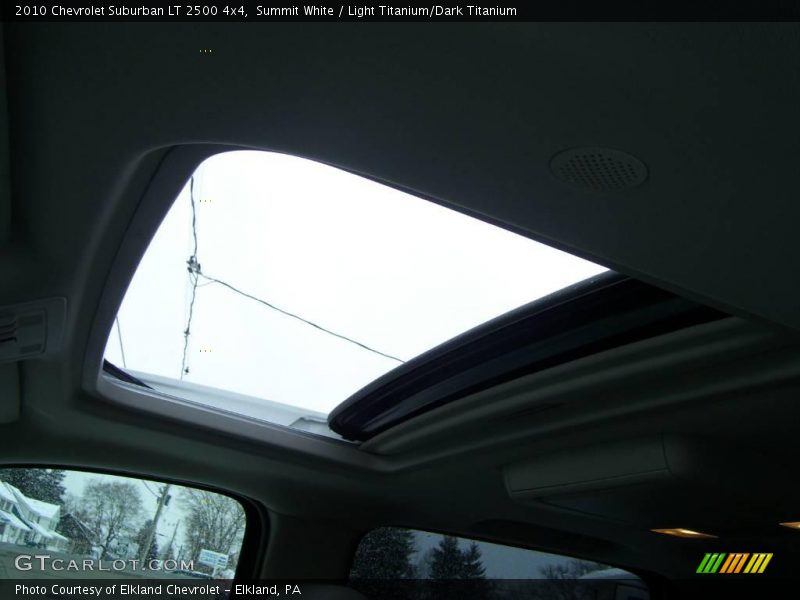 Summit White / Light Titanium/Dark Titanium 2010 Chevrolet Suburban LT 2500 4x4