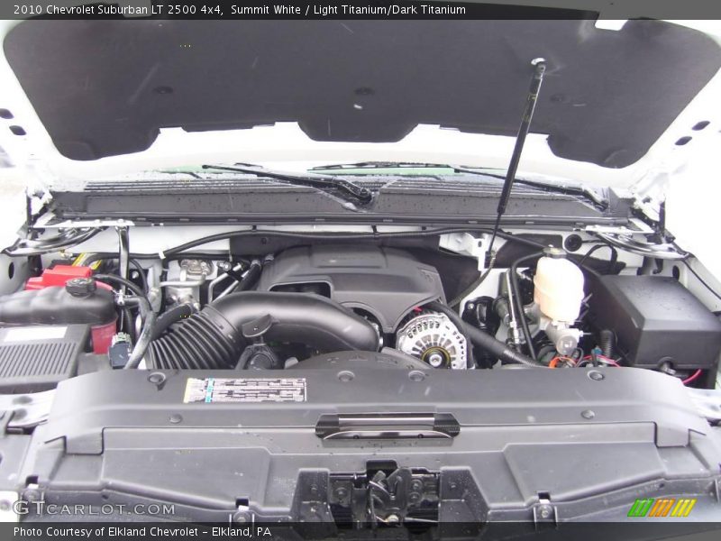 Summit White / Light Titanium/Dark Titanium 2010 Chevrolet Suburban LT 2500 4x4