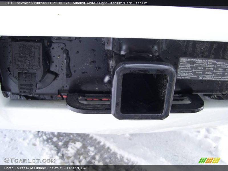Summit White / Light Titanium/Dark Titanium 2010 Chevrolet Suburban LT 2500 4x4
