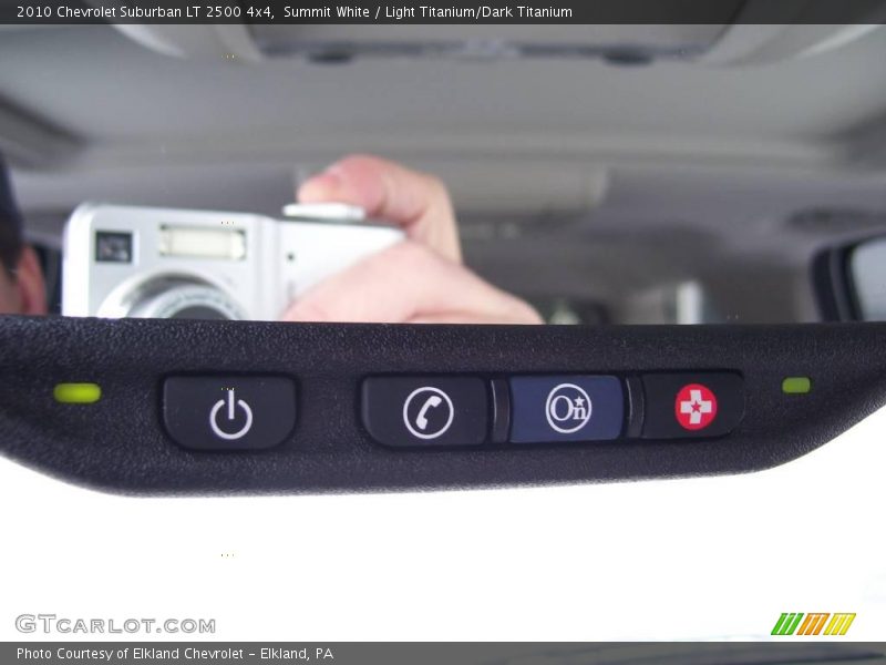 Summit White / Light Titanium/Dark Titanium 2010 Chevrolet Suburban LT 2500 4x4