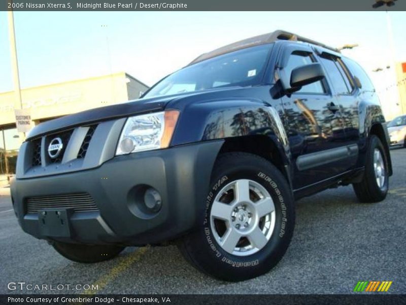 Midnight Blue Pearl / Desert/Graphite 2006 Nissan Xterra S