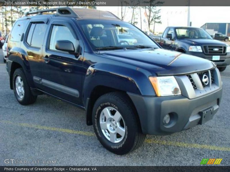 Midnight Blue Pearl / Desert/Graphite 2006 Nissan Xterra S