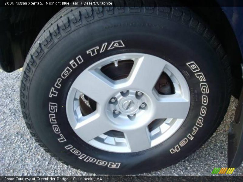 Midnight Blue Pearl / Desert/Graphite 2006 Nissan Xterra S