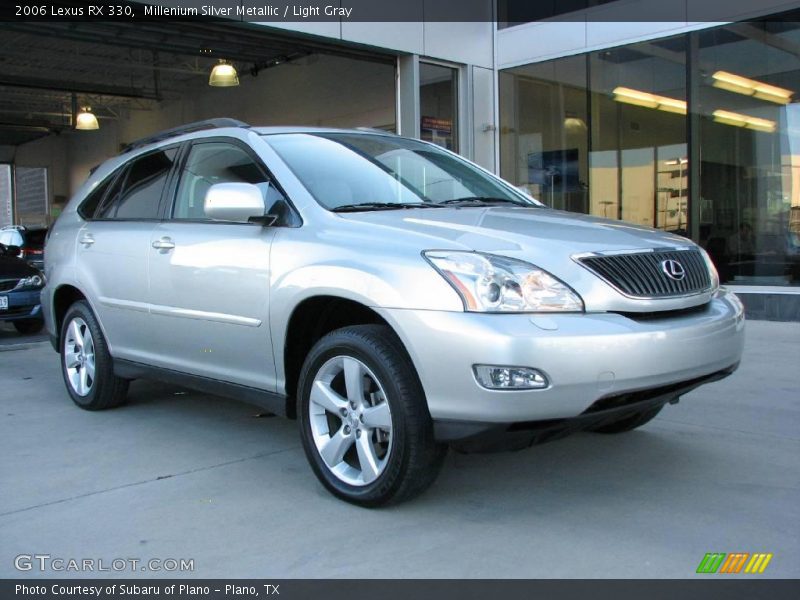 Millenium Silver Metallic / Light Gray 2006 Lexus RX 330