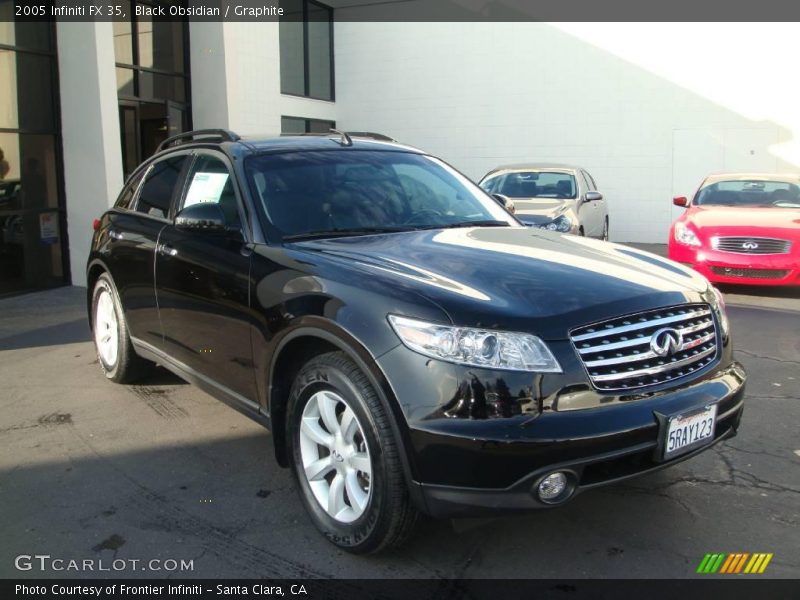 Black Obsidian / Graphite 2005 Infiniti FX 35