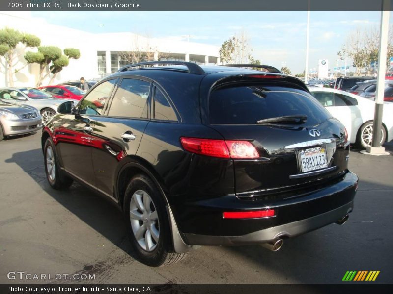 Black Obsidian / Graphite 2005 Infiniti FX 35