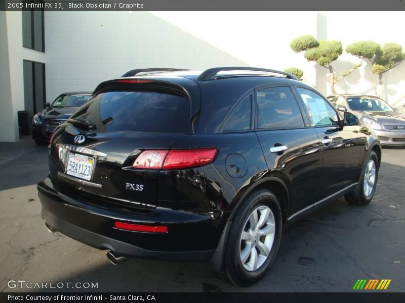Black Obsidian / Graphite 2005 Infiniti FX 35