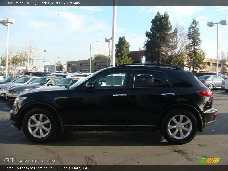 Black Obsidian / Graphite 2005 Infiniti FX 35