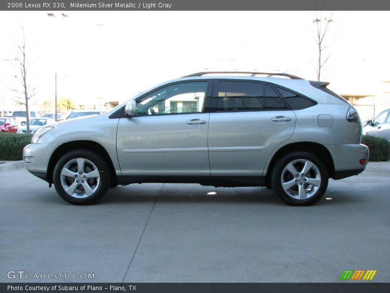 Millenium Silver Metallic / Light Gray 2006 Lexus RX 330